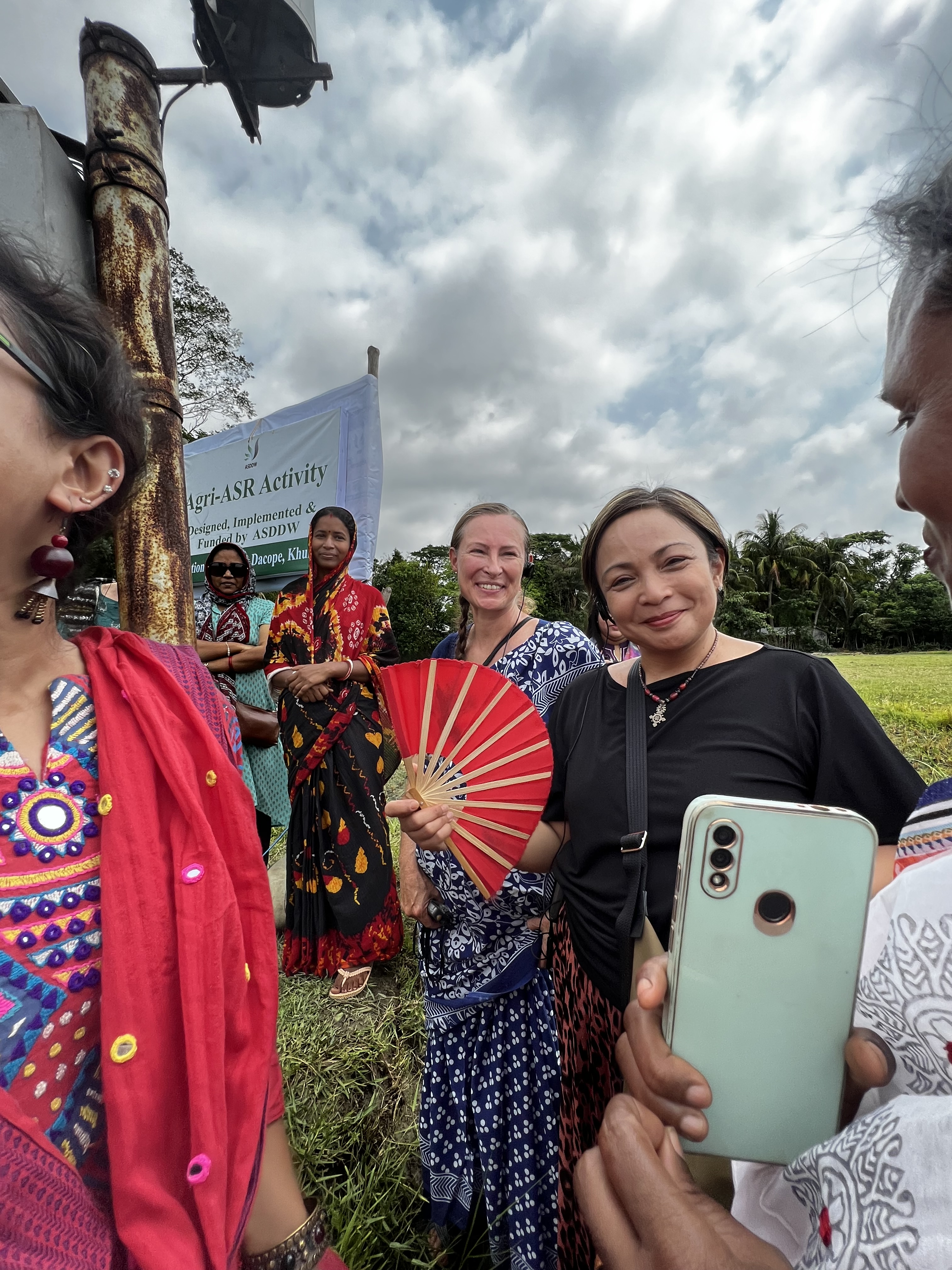  MoEFCC , UN Women,  and SIDA team field visit