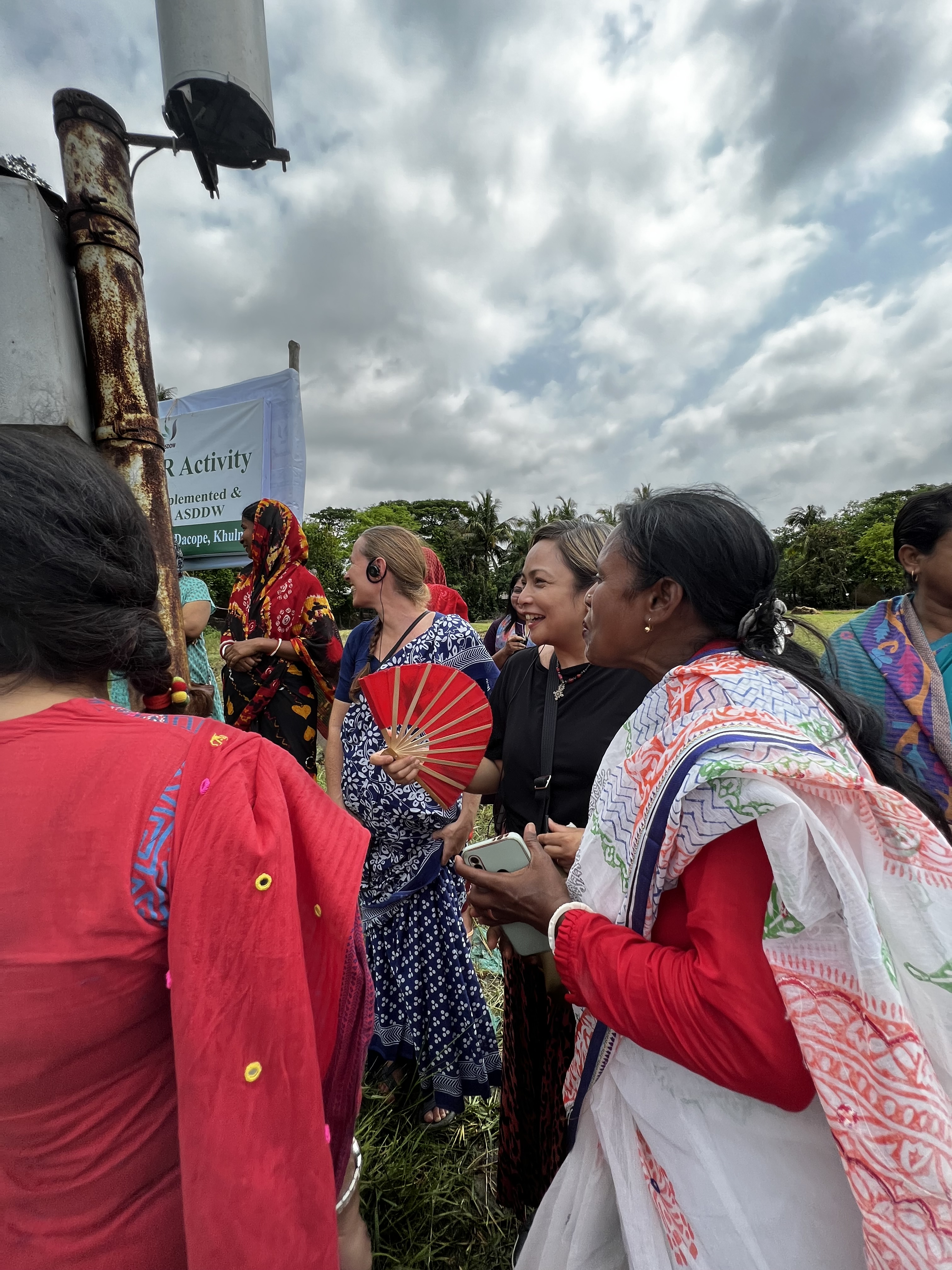 UN Women, and MOEFC and SIDA team field visit 